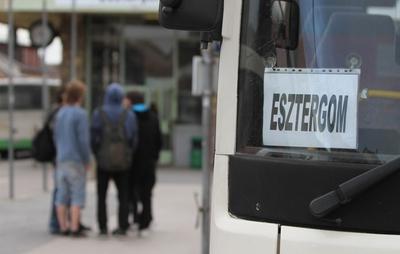 Vértes Volán - Esztergom-stock-foto