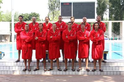 Vízilabdarelikvia-gyűjtés a Hajós Alfréd Sportuszodában-stock-foto