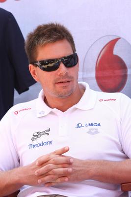 Vízilabdarelikvia-gyűjtés a Hajós Alfréd Sportuszodában-stock-foto