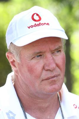 Vízilabdarelikvia-gyűjtés a Hajós Alfréd Sportuszodában-stock-foto