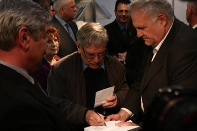 XVII. Budapesti Nemzetközi Könyvfesztivál-stock-foto