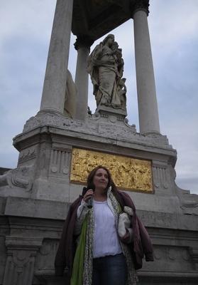 Zarándoklat Esztergomért-stock-foto