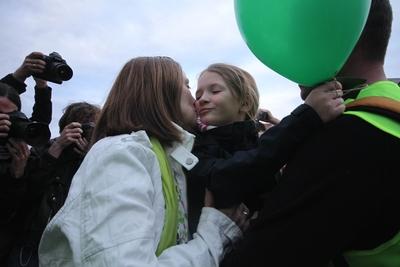 Zarándoklat Esztergomért-stock-foto