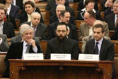 Magyar-zsidó együttélés. Együtt a Közös jövőért-stock-foto