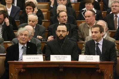 Magyar-zsidó együttélés. Együtt a Közös jövőért-stock-foto