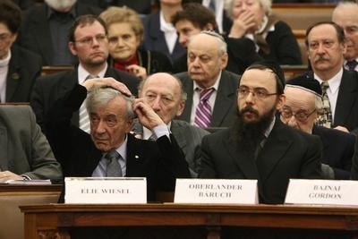 Magyar-zsidó együttélés. Együtt a Közös jövőért-stock-foto