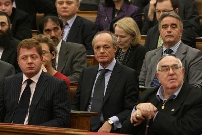 Magyar-zsidó együttélés. Együtt a Közös jövőért-stock-foto