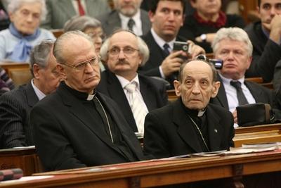 Magyar-zsidó együttélés. Együtt a Közös jövőért-stock-foto