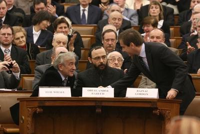 Magyar-zsidó együttélés. Együtt a Közös jövőért-stock-foto