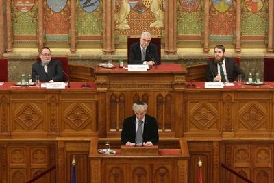 Magyar-zsidó együttélés. Együtt a Közös jövőért-stock-foto