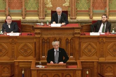 Magyar-zsidó együttélés. Együtt a Közös jövőért-stock-foto