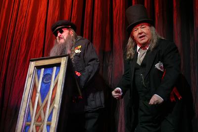 Alfred Hitchcock: 39 lépcső-stock-foto