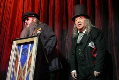 Alfred Hitchcock: 39 lépcső-stock-foto