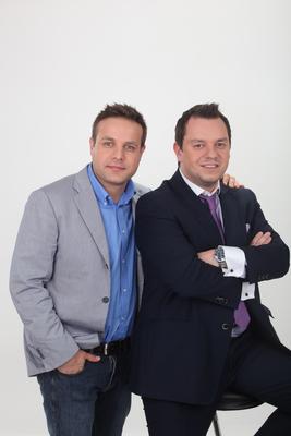 Bagi Iván és Nacsa Olivér-stock-foto