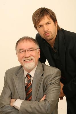 Sebestyén Balázs és Vágó István-stock-foto