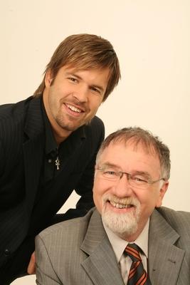 Sebestyén Balázs és Vágó István-stock-foto