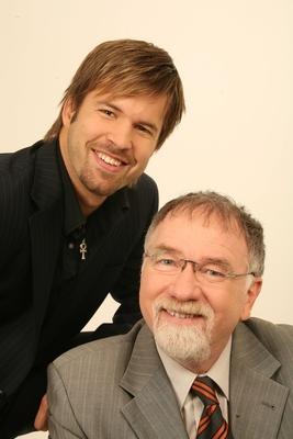 Sebestyén Balázs és Vágó István-stock-foto