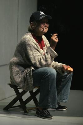 Budapest, 2009.05.12.
Lars von Trier - Christian Lollike: Dogville című darabjának bemutatója a Bárka Színházban Anger Zsolt rendezésésben.

A képen: Margitai Ági-stock-foto