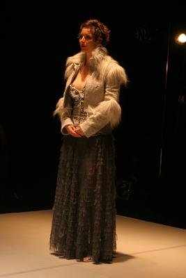 Budapest, 2009.05.12.
Lars von Trier - Christian Lollike: Dogville című darabjának bemutatója a Bárka Színházban Anger Zsolt rendezésésben.

A képen: Szorcsik Kriszta-stock-foto