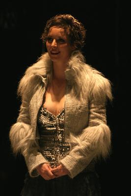 Budapest, 2009.05.12.
Lars von Trier - Christian Lollike: Dogville című darabjának bemutatója a Bárka Színházban Anger Zsolt rendezésésben.

A képen: Szorcsik Kriszta-stock-foto