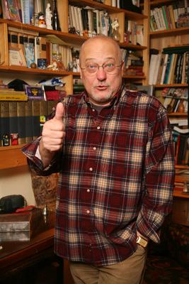 Budapest, 2010.02.05.
Barbinek Péter Jászai Mari-díjas színész otthonában-stock-photo