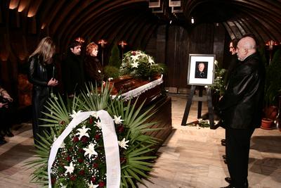 Bessenyei Ferenc temetése-stock-foto