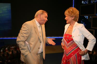 Késmárky Marika a Napkeltében-stock-foto