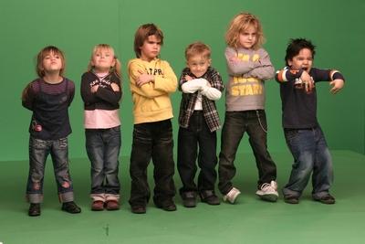 Kölykök-stock-foto