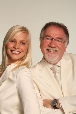 Lilu és Vágó István-stock-foto