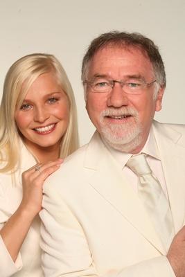 Lilu és Vágó István-stock-foto