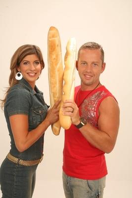 Béres Alexandra és Schobert Norbi-stock-foto