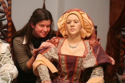 Hírességek a Reneszánsz Panoptikumban-stock-foto