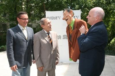 Antal Imre 72 éves-stock-foto