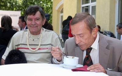 Antal Imre 72 éves-stock-foto