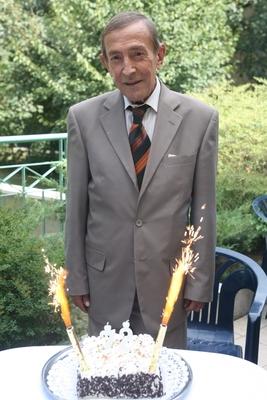 Antal Imre 72 éves-stock-foto