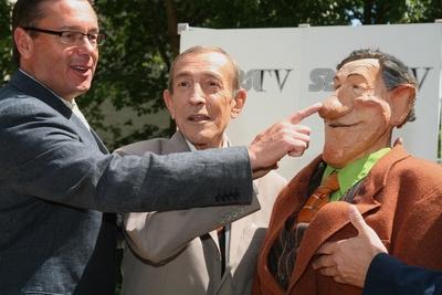 Antal Imre 72 éves-stock-foto