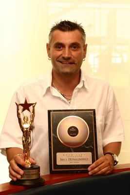 Az Irigy Hónaljmirigy felkerül a csillagok falára-stock-foto