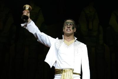 Tim Rice - Andrew Lloyd Webber: József és a színes szélesvásznú álomkabát-stock-foto