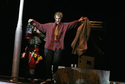 Keleti pu. az Új Színházban-stock-foto