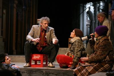 Keleti pu. az Új Színházban-stock-foto