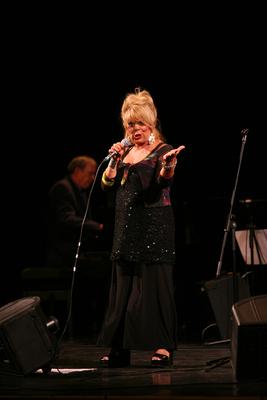 Retro Dívák koncert az Urániában-stock-foto