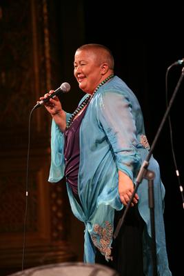 Retro Dívák koncert az Urániában-stock-foto