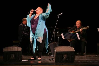 Retro Dívák koncert az Urániában-stock-foto