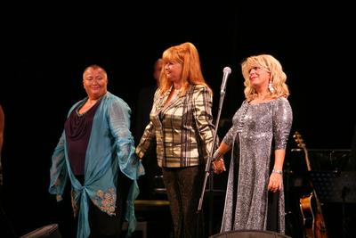 Retro Dívák koncert az Urániában-stock-foto