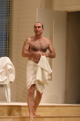 Bernard Slade: Romantikus komédia-stock-foto