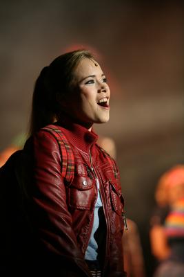 Szép nyári nap az Operettszínházban-stock-foto