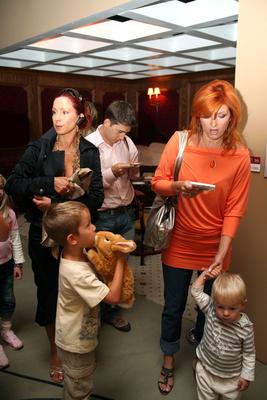 A Titanic-kiállítás "fedélzetén"-stock-foto