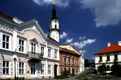 A Tűztorony a veszprémi várban-stock-foto