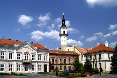 A Tűztorony a veszprémi várban-stock-foto