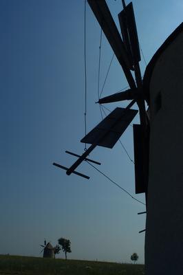 Tési Szélmalmok-stock-foto